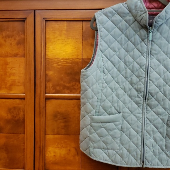 Van Heusen Green Vest Size Mefium - Picture 3 of 8